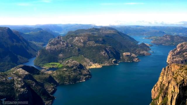 Норвегия виды с дрона