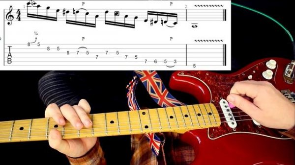 Texas Блюз. Урок 5. Проход по блюзовой гамме вниз.