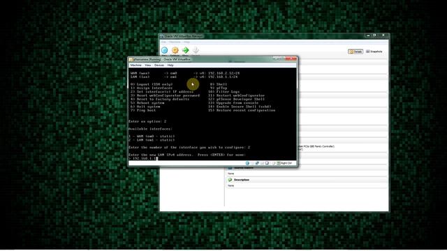pfSense 2.1 VirtualBox Internal Network Part 2 - pfSense IP Config смотреть онлайн