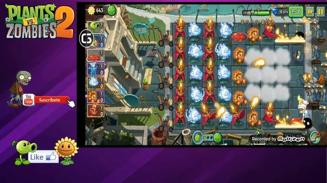 Plants vs zombies 2 chino 0 soles versión 2.3.95 смотреть онлайн