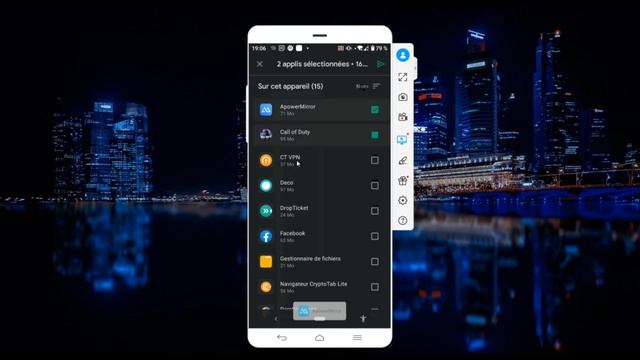 Transferer toutes les applications d'un téléphone à un autre en un clic grâce à Play Store смотреть онлайн
