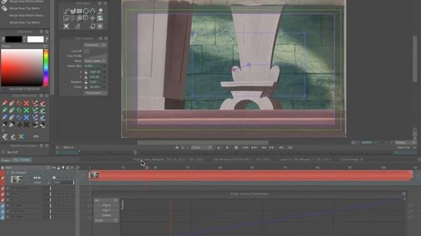 Simple Camera Move in TVPaint Pro using Camera Tool
