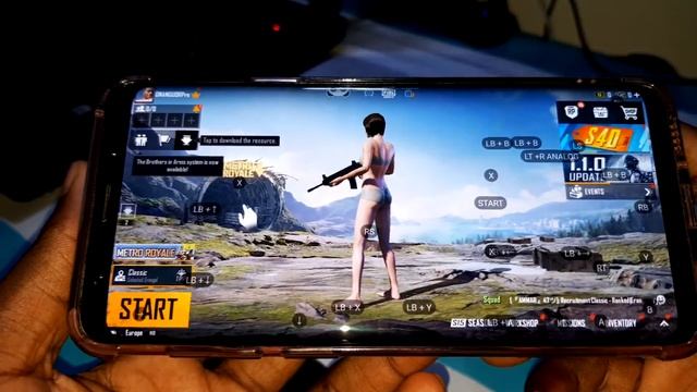PUBG Mobile Update on One Ui 2.5: Galaxy S9+ | Panda Gamepad Pro смотреть онлайн
