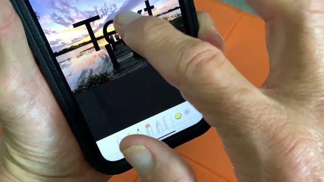 How to change the color and size of text on iPhone photo смотреть онлайн