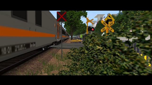 Perlintasan Kereta Api Jpl 19 - Wonokromo, Surabaya || Trainz Simulator Android смотреть онлайн