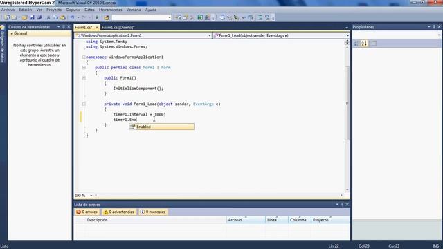Windows Forms 2: Timer смотреть онлайн