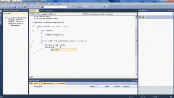 Windows Forms 2: Timer