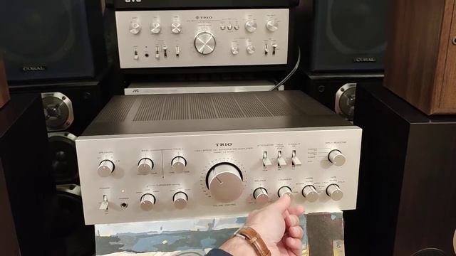 Усилитель Trio KA-8300 и акустика Diatone DS-55XL