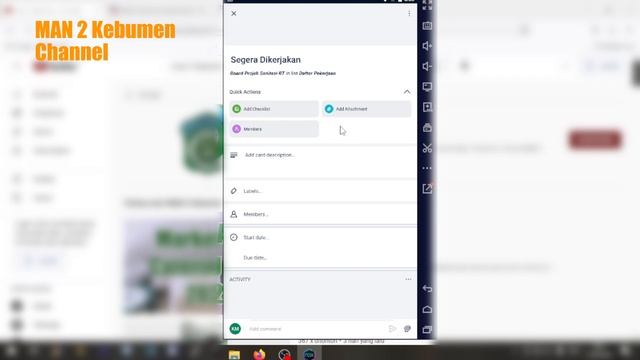 Menggunakan Aplikasi Trello di Handphone смотреть онлайн