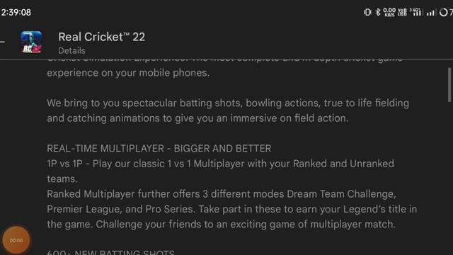 REAL CRICKET 22 LATEST VERSION MOD APK 😍 | RCPL AUCTION UNLOCK 🔥 | RC23 NEW UPDATES 😱 #wcc3 #rc23 смотреть онлайн
