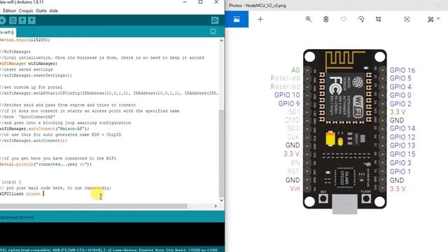 Voice control using NodeMCU ESP8266 (P1) смотреть онлайн