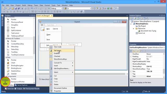 VB.NET Menustrip Control Tutorial In Urdu смотреть онлайн