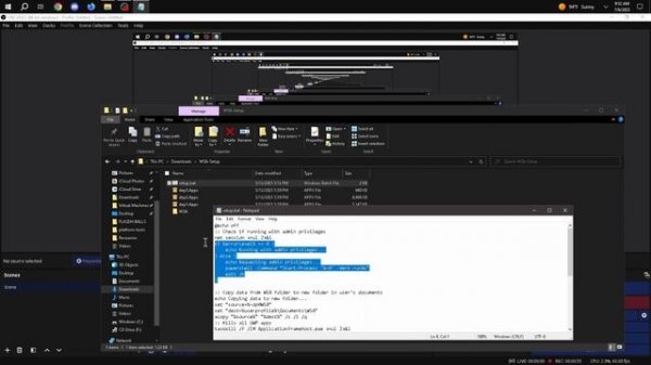 How to fix WSA (Windows Subsystem for Android) on Windows 10 stuck on requesting for admin.