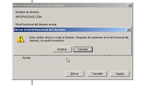 Windows Server 2003 - Elevar niveles funcionales смотреть онлайн