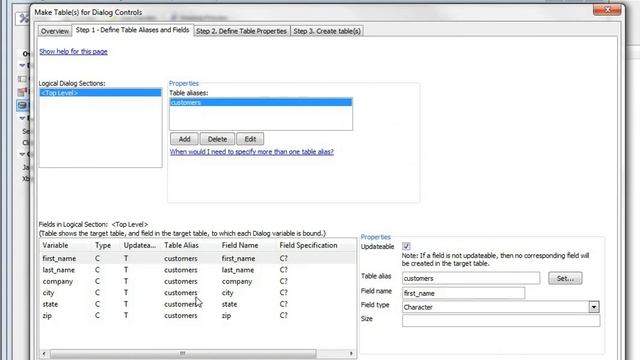 V11 Dialog Component - Data Binding - Creating Tables to Match the Dialog Layout смотреть онлайн