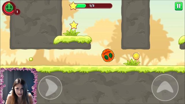 New Game.The game about Red Ball 5. Новая игра про красный шарик 5 смотреть онлайн
