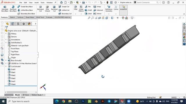 Solidworks (O`zbek Tilida) 1_DARS: Dastur Bilan Tanishuv  #solidworks #introduction #interface