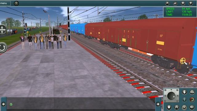 6 Guard caboose in a single Freight train | BCHNL Freight | by Trainz World смотреть онлайн