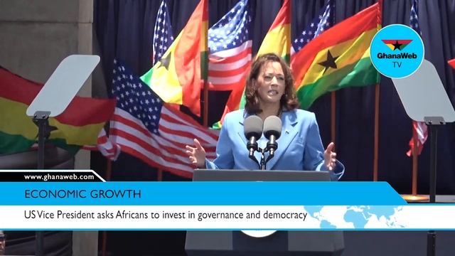 Kamala Harris urges Africans to invest in good governance and democracy смотреть онлайн