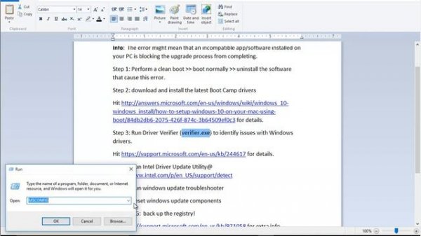 Fix error code 0xc1900209 while updating Windows 10 on a Mac