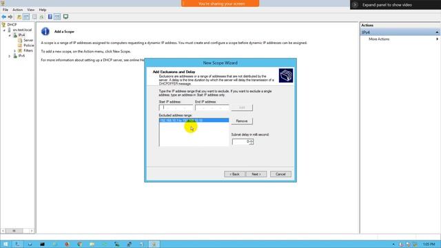 Lecture-08:Install and Configure DHCP Server and Create Four Scopes. смотреть онлайн