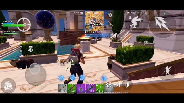 Gameplay of Fortnite in | POCO X6 PRO | Gaming Test | (Android/IOS) смотреть онлайн