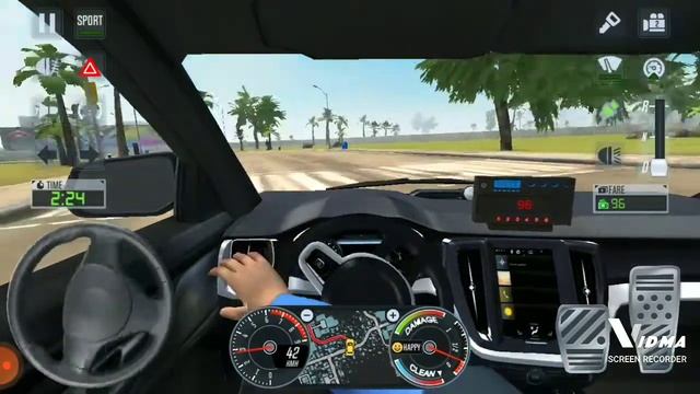 Taxi Sim 2020 Update on New City Rome Android Simulation | Amazing Drive on Rome смотреть онлайн