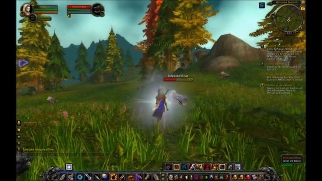 World of Warcraft Gameplay test on HD6770M (HP Pavilion dv7-6b40ew / ULTRA graphic settings) смотреть онлайн