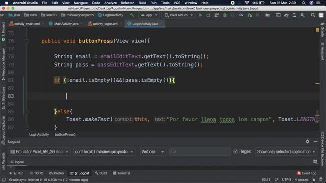 Android + Firebase Auth | Marzo 2020 2/2 смотреть онлайн