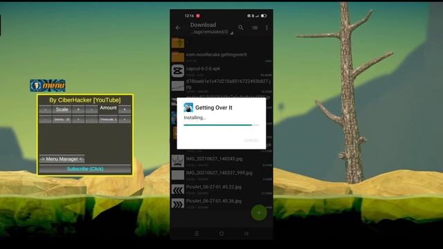Getting over it hack mod apk || Enterprising gamer || #arajitdey09 смотреть онлайн