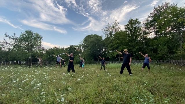 Мастер класс по фланкировке часть 2 Сборы школы Корогод смотреть онлайн