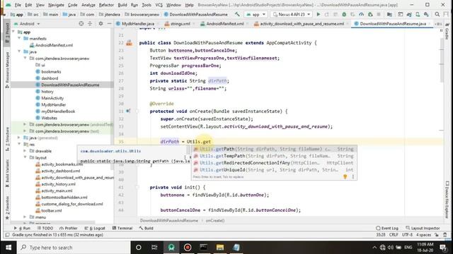 part 30 how to make Downloader resume & pause Option continue android studio смотреть онлайн