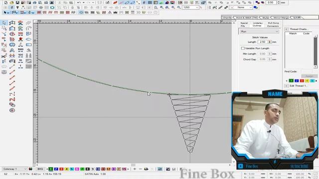 How To Create Designs Work In Embroidery Effects Software Urdu And Hindi смотреть онлайн