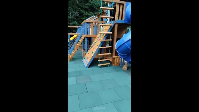 Видеообзор детской площадки IgraGrad Домик 7 мод. 2