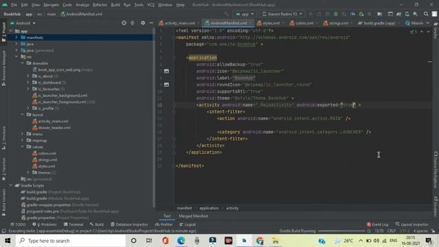 Manifest merger failed: Apps targeting Android 12 and higher are required .||Android Studio смотреть онлайн