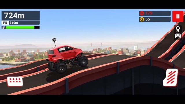 MMX Hill Dash Drag Racing - Monster Car Android Gameplay HD смотреть онлайн