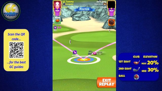 Master, QR Hole 9 - Par 5, ALBA - Coastal Classic Tournament, *Golf Clash Guide* смотреть онлайн