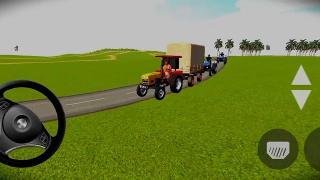 TRANSPORTING tractor driving 3d Arjuna tractor Offroding🌾 gameplay 🇮🇳 #gta5 #gtav Android #fs22 смотреть онлайн
