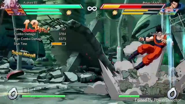 DBFZ - Android 21 Ultimate Solo Combo Video (No Assist, No Spark, Meters 0-3) смотреть онлайн