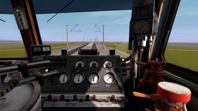 Trainz19, тест ВЛ10 550. смотреть онлайн