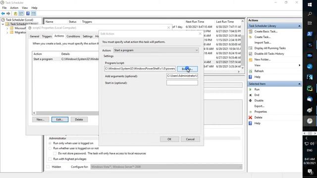 Automating Powershell Scripts with Task Scheduler смотреть онлайн