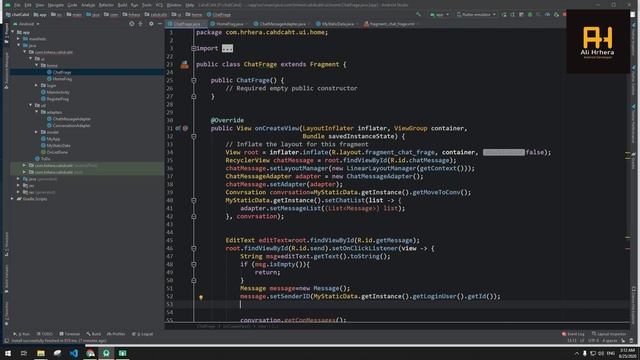 12-سلسله انشاء تطبيق شات للاندرويد (كوكب البرمجه смотреть онлайн