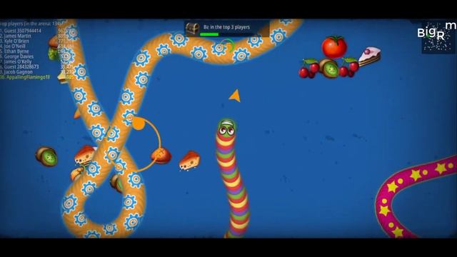 Best android games | Worm Zone | WormsZone Epic Gameplay | BigRm смотреть онлайн