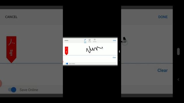 Add signature in PDF in android | attach sign in official docs by adobe reader free смотреть онлайн