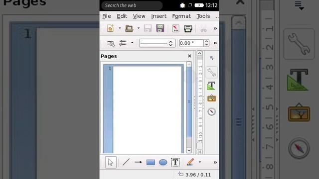 Firefox OS 3.0 - LibreOffice app (rollApp) смотреть онлайн