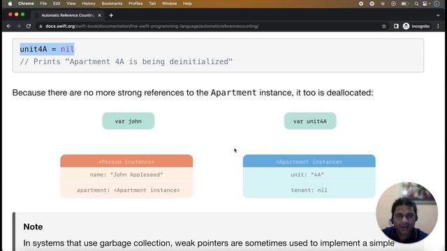 Resolve Memory Leaks(Strong Reference Cycle) with Weak and Unowned ? смотреть онлайн