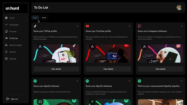 un:hurd music - Web/Android App Overview смотреть онлайн