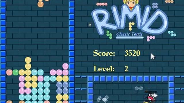 Flareia011(MiracleShine) Games: Rimid - Classic Tetris смотреть онлайн