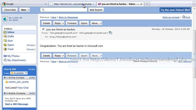 Tracing down an Email Account User: Ethical Hacking смотреть онлайн