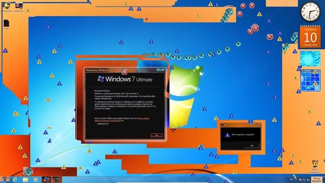 MEMZ VIRUS IN WINDOWS 7 AERO! смотреть онлайн
